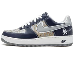 Men's Nike Air Force 1 Mr. Cartoon Hyperstrike MIDNIGHT NAVY/SILVER-WHITE Outlet Original