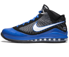 Nike Lebron 7 Men's Promo Blue/Black/White Outlet Buy - University Kentucky