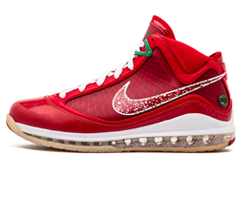 Nike Air Max Lebron 7 XMAS CANDY RED/GREEN Original Men's Shoes