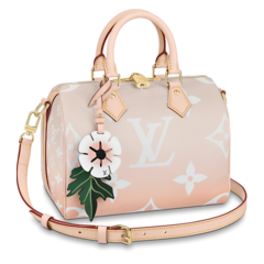 Women's New Louis Vuitton Speedy Bandouliere 25 in Brume Gray on Sale at Outlet