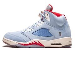 Men's Jordan Air Jordan 5 Retro TROPHY ROOM ICE BLUE/UNIVERSITY RED-SAIL-M