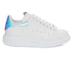 Women's Alexander McQueen Shock Pink and White Oversized Sneaker for Sale