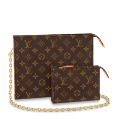 Women's Louis Vuitton Toiletry Pouch On Chain - Original