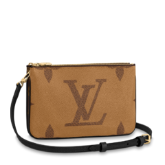 Women Save with Louis Vuitton Double Zip Pochette Sale