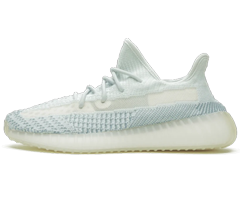 Yeezy Women's Cloud White-Reflective Boost 350 V2 Sneakers