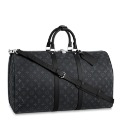 Louis Vuitton Keepall Bandouliere 55 Outlet Sale - For Men