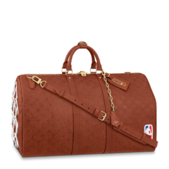 Buy Men's LVxNBA Keepall Bandouliere 55 - Original Product