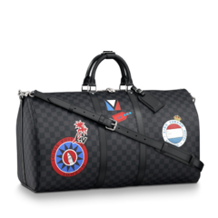 Shop Women's Louis Vuitton Keepall Bandouliere 55 MY LV WORLD TOUR at the Outlet Now!
