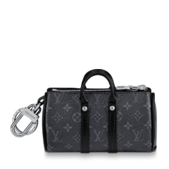 Louis Vuitton Mini Keepall Bag Charm & Key Holder for Men on Sale - Original Outlet.