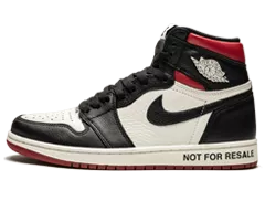 Women's Red Not For Resale Air Jordan 1 Retro High OG Sneakers