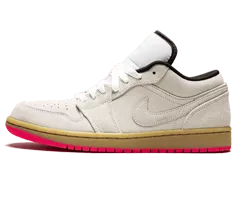 Women's Air Jordan 1 Low - Hyper Pink WHITE/WHITE-GUM YELLOW from Outlet.