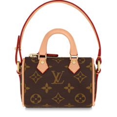 A stylish new Louis Vuitton Speedy Monogram Bag Charm for sale, perfect for the fashionable woman.