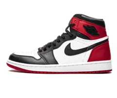 Nike Air Jordan 1 High OG - Satin Black Toe - Women's Sneakers
