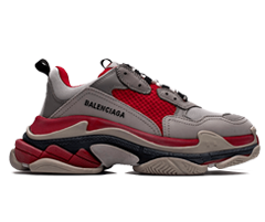 Balenciaga Triple S Trainer Gray Red - Sale