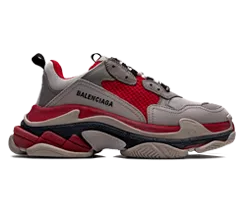 Balenciaga Triple S Trainer Gray Red - Sale