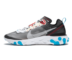 Women's Nike React Element 87 in Dark Grey: Original Outlet