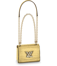 Buy the Original Louis Vuitton Twist Mini Gold for Women