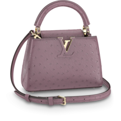 Buy Louis Vuitton Capucines Mini Purple - Perfect For Women