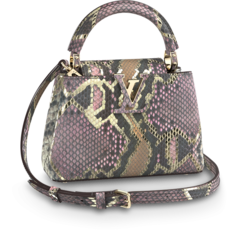 Louis Vuitton Capucines Mini Purple, Outlet Sale for Women