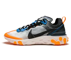 Alt - Nike React Element 87 - Thunder Blue - Outlet Men's Shoes