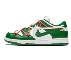 Buy Men's Nike Dunk Low Off White - Pine Green New!