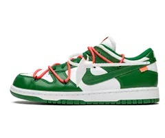 Buy Men's Nike Dunk Low Off White - Pine Green New!