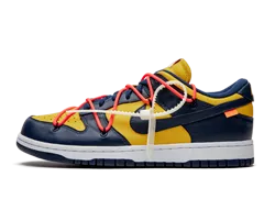 Men's Nike Dunk Low Off White - University Gold on Sale Now!