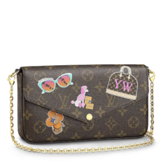 Buy Original New Louis Vuitton Pochette Felicie My LV World Tour Handbag for Women