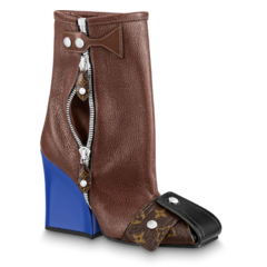 Buy the new Louis Vuitton Patti Wedge Half Boot Brown from our outlet - Women's Shoes!