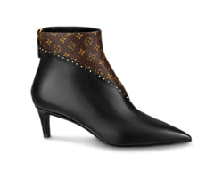 Shop the New Louis Vuitton Signature Ankle Boot Black for Women from the Outlet