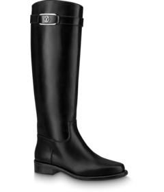 Buy Louis Vuitton Westside Flat High Boot Black for Women - Original