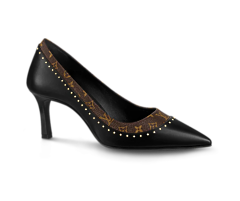 Buy a pair of classic Louis Vuitton Signature Pump Black for women.