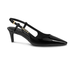 Perfect Outlet: Louis Vuitton Signature Slingback Pump Black for Women