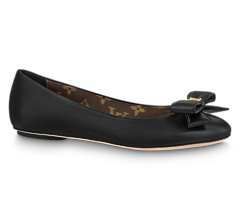 Buy new Louis Vuitton Popi Flat Ballerina Black for women.