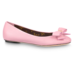 Louis Vuitton Popi Flat Ballerina Rose Clair Pink Sale Women