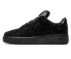 Buy the original Louis Vuitton AIR FORCE 1 Low Virgil Abloh - Black/Black for Women.