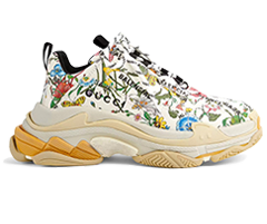 Get the Balenciaga & Gucci Triple S - The Hacker Project Flora Print for Women at the Outlet Now