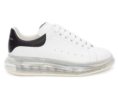 Buy Women's Alexander McQueen Transparent Oversized Sole White/Black