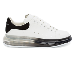 Alexander McQueen Original Transparent Degrade Oversized Sole White/Black for Men On Sale