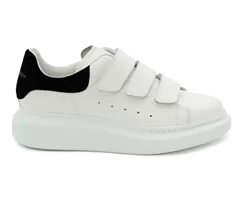 A. McQueen Oversized Triple Strap White/black