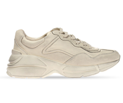Gucci Rhyton Cream Lace-Up Sport - For Women - Outlet Sale