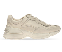 Gucci Rhyton Cream lace-up sport - Sale Outlet - Original Look for Men.