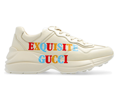Outlet - Men's Gucci Rhyton Sneakers Exquisite Gucci Print
