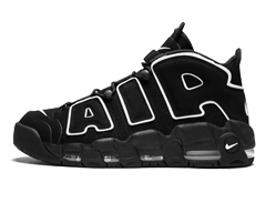 Buy New Nike Air More Uptempo - 2016 Release Black Women Shoes