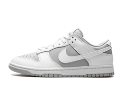 Buy the Original Nike Dunk Low - White / Grey Women's Sneaker.