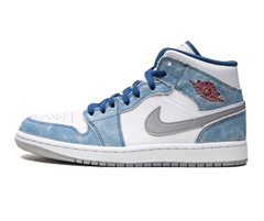 Buy Women's Air Jordan 1 Mid SE - French Blue - Original