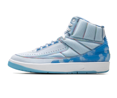 Buy Women's New Air Jordan 2 - J Balvin Light Blue/White Outlet