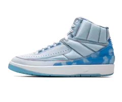 Jordan J Balvin Light Blue/White