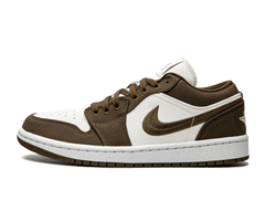 Women's Air Jordan 1 Low Light Olive - Outlet Sale!