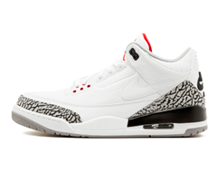 Air Jordan 3 Retro JTH NRG - Buy White/White-Fire Red-Black for Men at Outlet